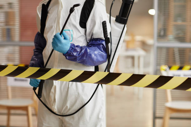 Professional Biohazard technician working in Eastport, ME